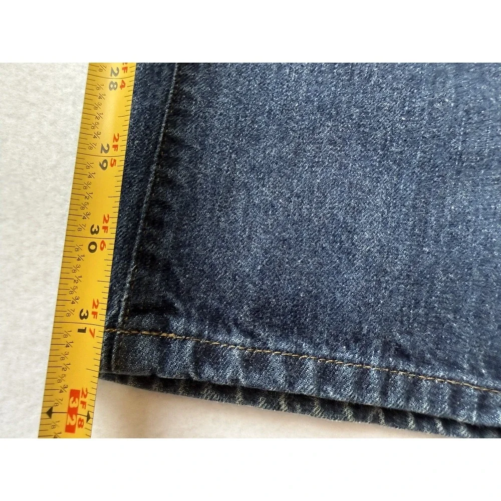 L.L.Bean Mens Jeans 40x34 Blue Classic Fit 100% Cotton Denim Pants